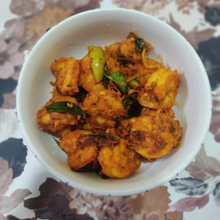 Spicy Prawn Fry
